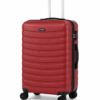 Maroon PC Trolley Luggage with Black Fitting - Roamer India
