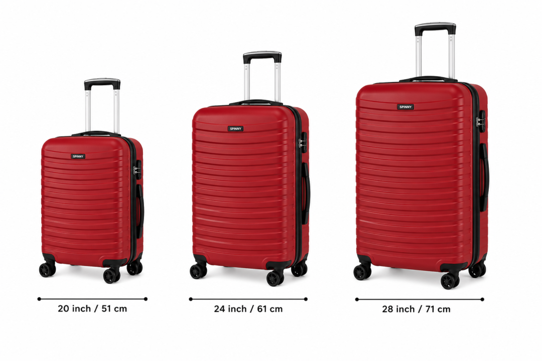 Maroon PC Trolley Suitcase Front View - Roamer India