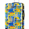 Tropical Paradise Printed ABS Trolley Luggage - Roamer India