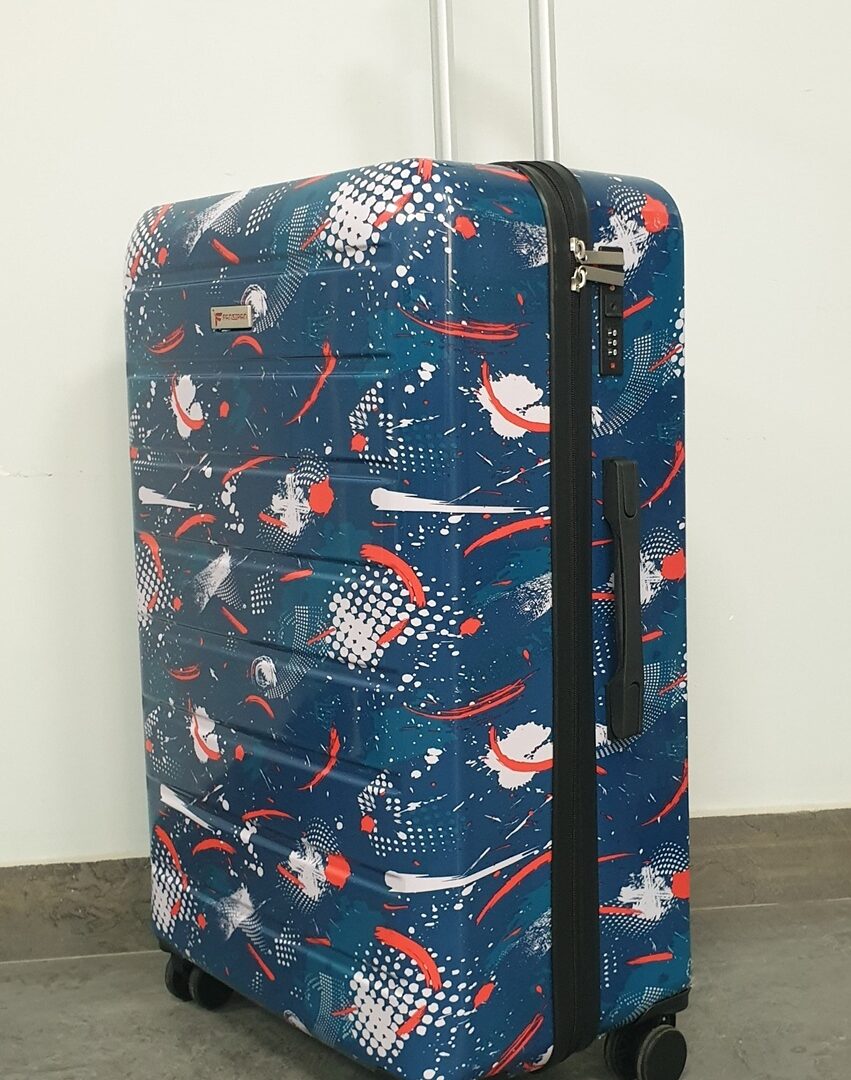 Ethnic Pattern ABS Trolley Luggage
