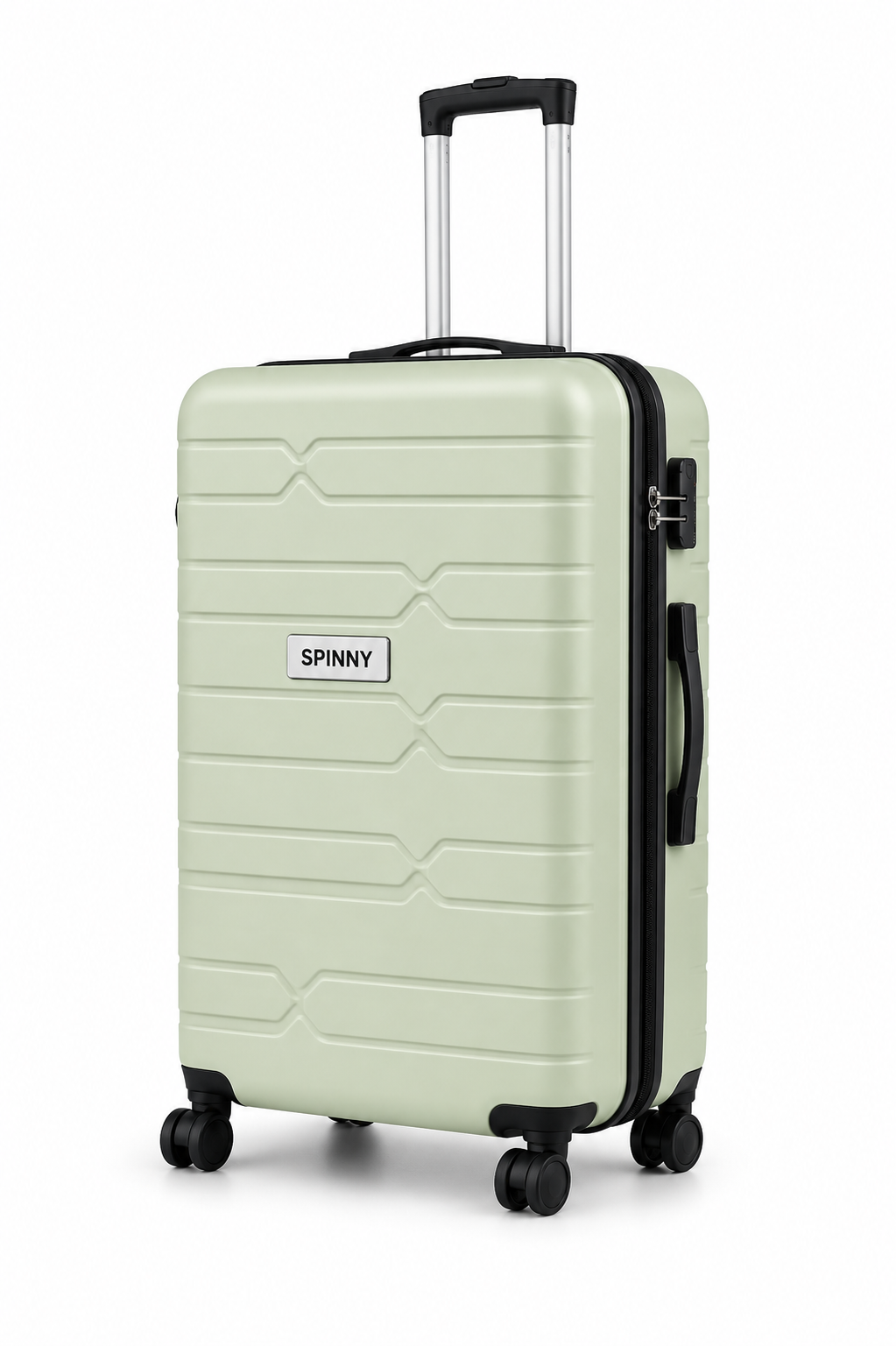 Mint Green ABS Trolley Luggage
