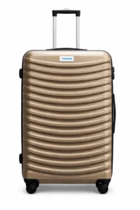 trolley bag lock and zipper hard shell travel luggage suitcase