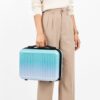 Ombre Blue Printed ABS Vanity Box Collection