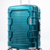 Green PP Trolley Luggage Teal Fitting
