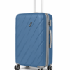 Steel Blue ABS Trolley Luggage with Grey Fitting - Roamer India