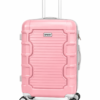 Pink Hardshell Luggage