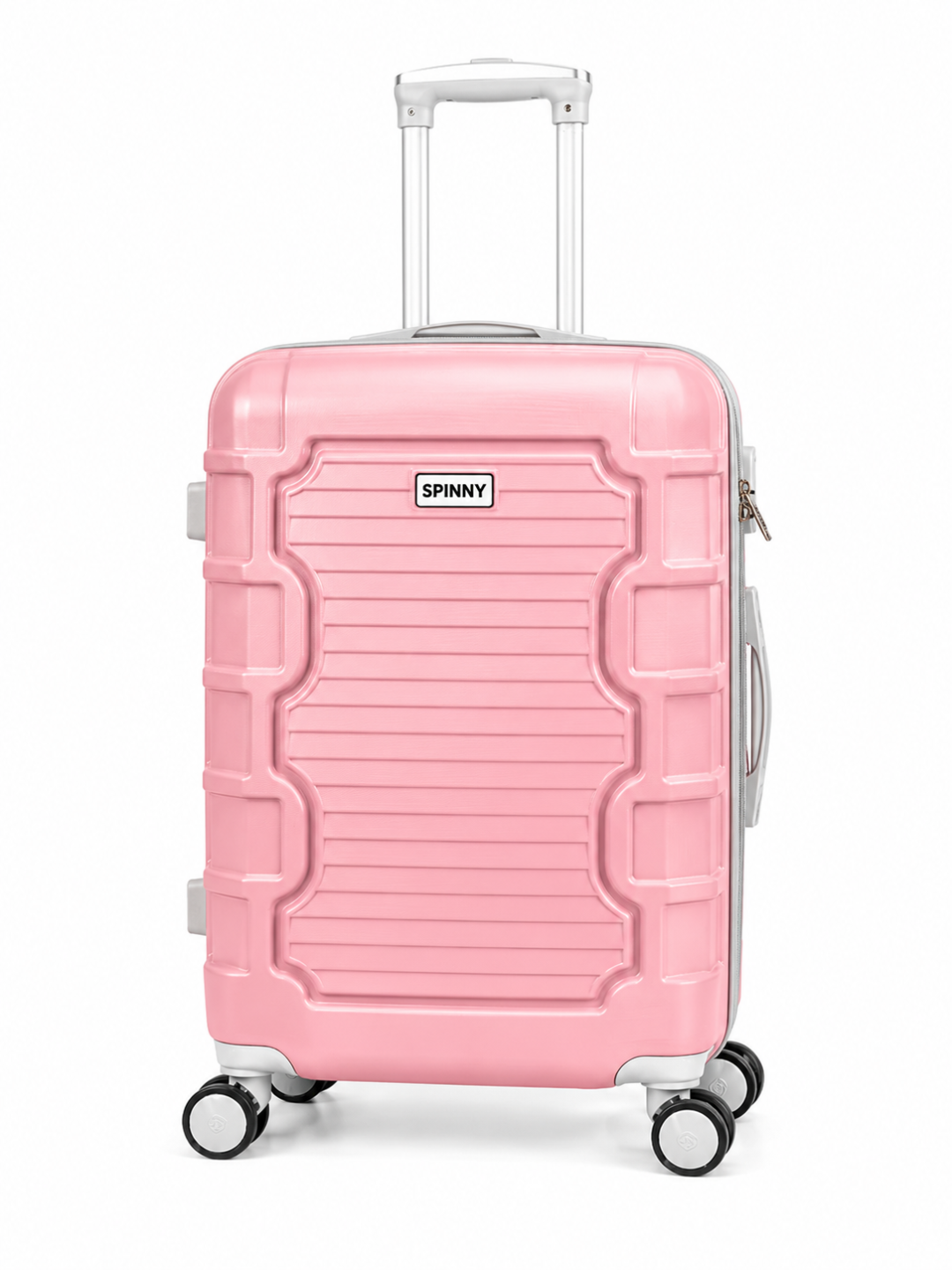 Pink Hardshell Luggage