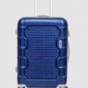 navy blue luggage bag