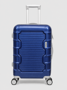 navy blue luggage bag
