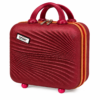 Maroon Premium ABS Vanity Box with Wave Texture - Roamer India