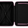 Black PP Trolley Luggage Interior with Spacious Storage Compartments